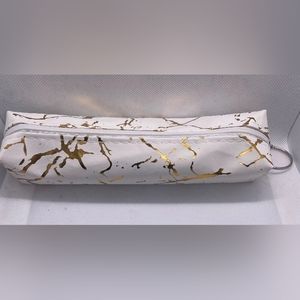 🆕 NIP MARBLED PENCIL POUCH/PURSE ORGANIZER/EVERYTHING POUCH